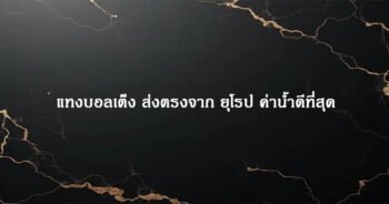 แทงบอลเต็ง ส่งตรงจาก ยุโรป ค่าน้ำดีที่สุด